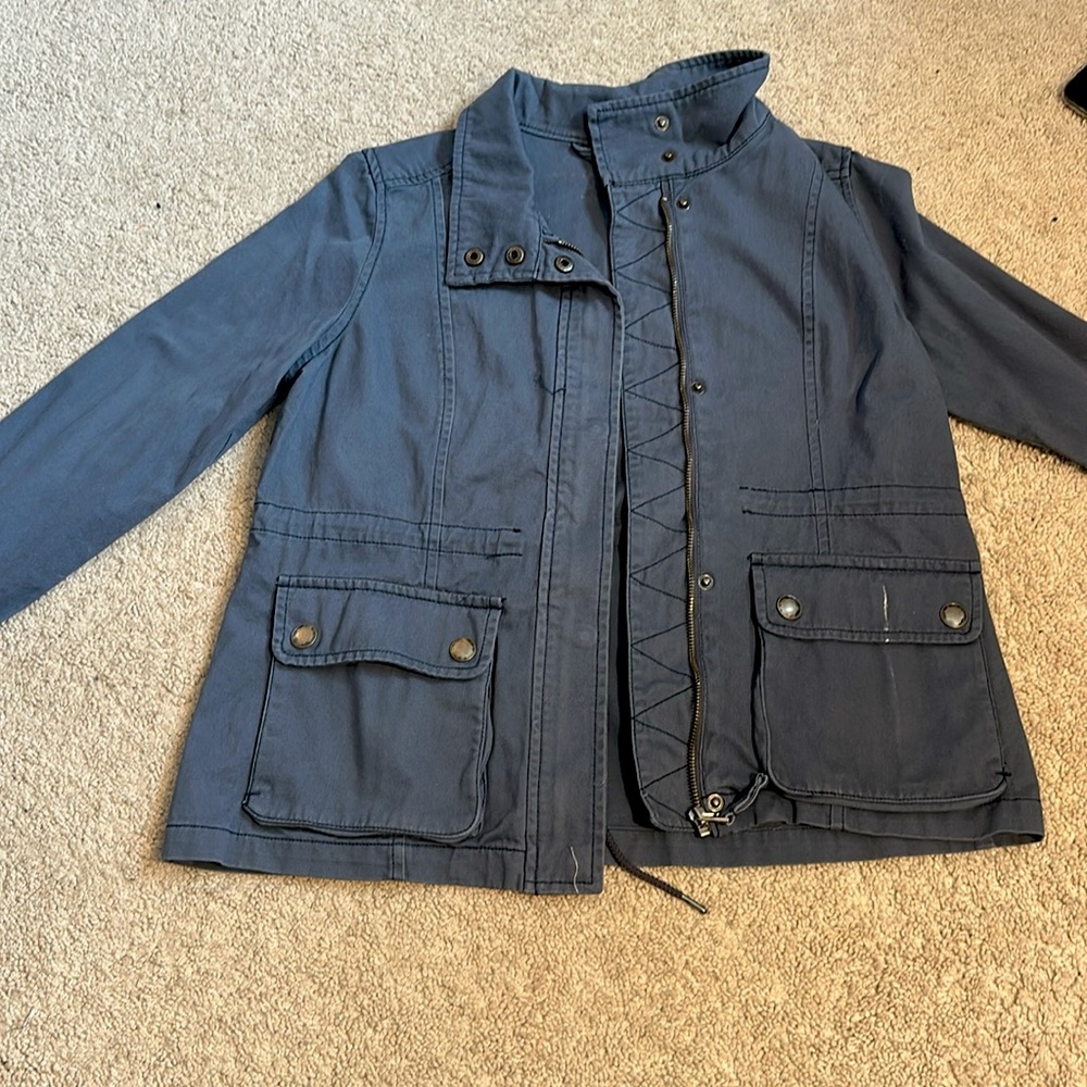 Blue jacket